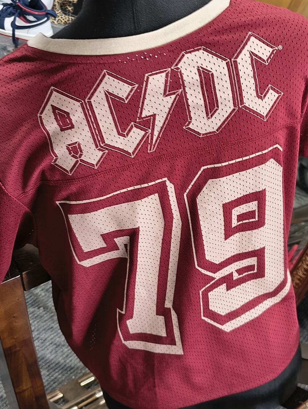 AC/DC Official Fanwear Band T-Shirt Black Graphic Tee Men's XXL Rock Heavy Metal